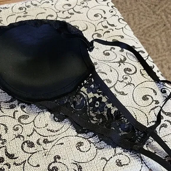 Smartt & Sexy Black Lace Bra - Picture 5 of 10